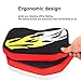 Keenso Thicken Kayak Canoe Seat Cushion Pad, Ergonomic Skid Proof Comfortable Lightweight Accessory, for Fishing, Kayak (Flame)