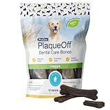 ProDen PlaqueOff Bones für Hunde Zahnpflege, Pack mit 13 Knochen, Zahnsteinentferner Hund, für mittelgroße und große Hunde, Knochen für Plaque und Mundgeruch, Gemüse