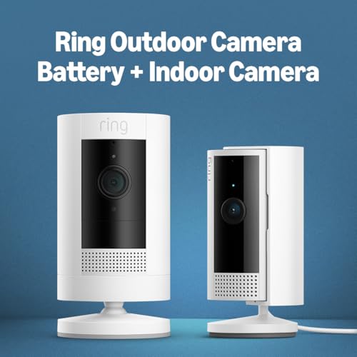 Ring Outdoor Camera Battery (Stick Up Cam) + Ring Indoor Camera