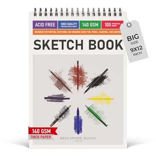 Beechmore Books 9x12 Sketch Book