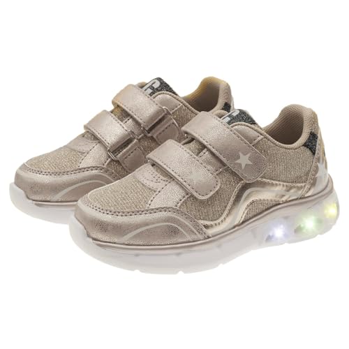 Chicco, Sneaker Da Bambina Con Luci, Platino, 26 Eu - 5