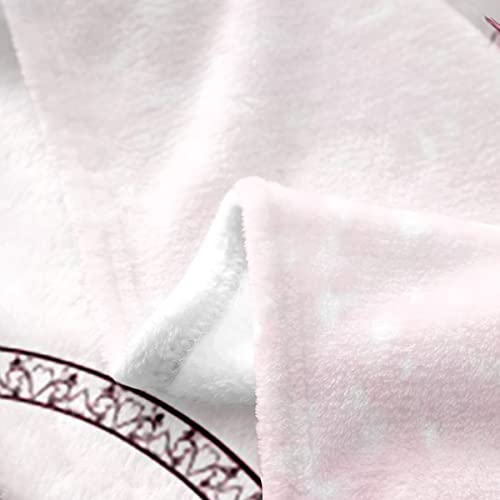 Eiffel Tower All Season Bed Blanket,Gradient Glitter Paris Fleece Throw Blanket Flannel Ombre White Pink Fuzzy Blanket For Kids Boys Girls,Romantic Microfiber Plush Blanket Room Decor Twin 60"X80" #TOP4