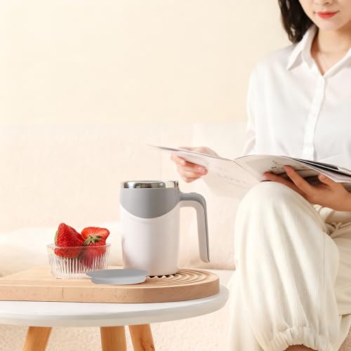 Taza mezcladora automática recargable Toycol de acero inoxidable miniatura 6