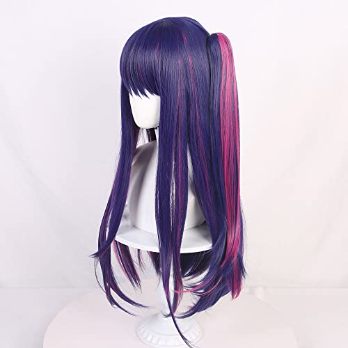 Ai Hoshino Wig & Cosplay Anime Oshi no Ko Costume Wig for Women and Girls - Image 2