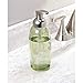 mDesign Modern Glass Refillable Foaming Soap Dispenser Pump Bottle for Bathroom Vanities or Kitchen Sink, Countertops - 4 Pack - Assorted Colors