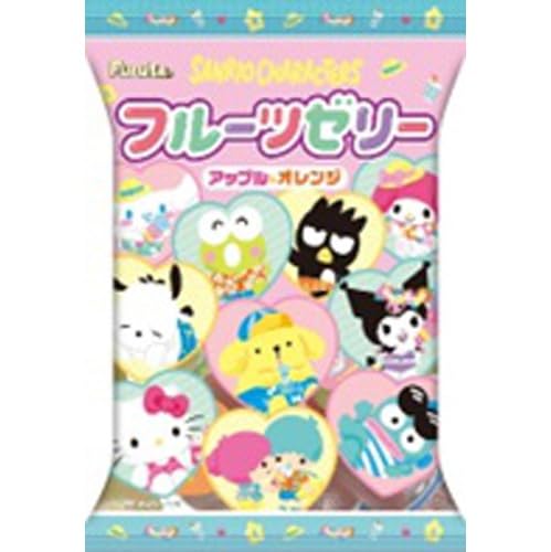 Amazon.co.jp: フルタ サンリオキャラクターズフルーツゼリー225