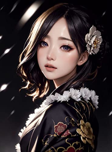 AI美女写真集Vol.6: 着物美少女の横顔100ページ※今回は裸は含まれませんことは予めご了承ください (AIフォトブックス)