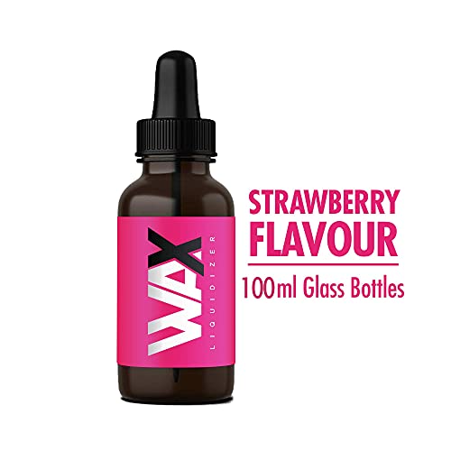 Wax-Liquidizer-Premium-Short-Fill-E-Liquid-Vape-Juice-100ml-Bottle-for-All-E-Cigarettes-Made-in-UK-Strawberry-Cough