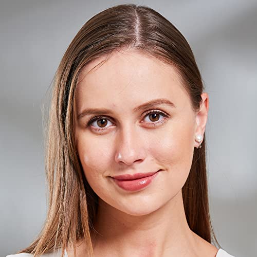 Yoqucol 8Mm Simulated Freshwater Pearl Clip On Earrings Not Pierced Elegant Stud Jewelry For Women Girls #TOP1