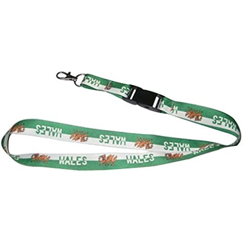 Lanyard Neck Strap Necklace Key Chain Card Badge Holder – Europe (Country: Wales) Cover