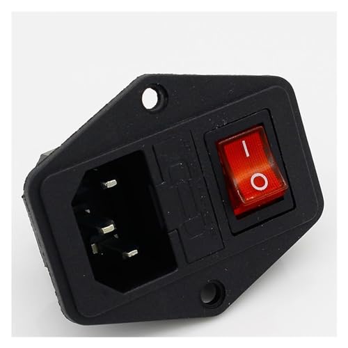 Prise de courant à 3 bornes 10A avec porte-fusible pour sécuriser vos installations électriques