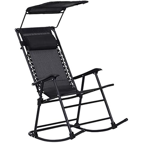 Fauteuil à Bascule Outsunny Cover