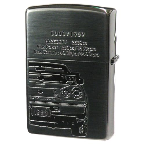Encendedor Zippo Oil Flint Black Limited Nissan miniatura 2