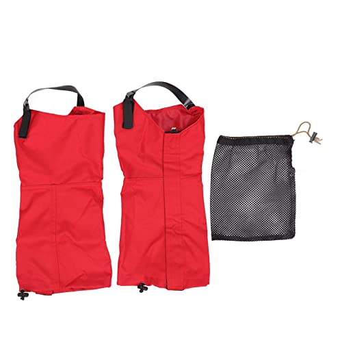 Guêtres de ski et alpinisme imperméables en tissu Oxford 600D Ripstop pour homme et femme