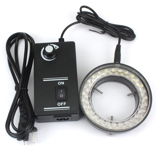 Éclairage 144 LED réglable pour loupe de caméra et microscope
