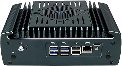 Partaker Mini PC, Micro Firewall Appliance, OPNsense, Intel Core I5 1245U, 6 x 2.5GbE I225-V B3, DP, HD, COM, Nano SIM Slot, AES