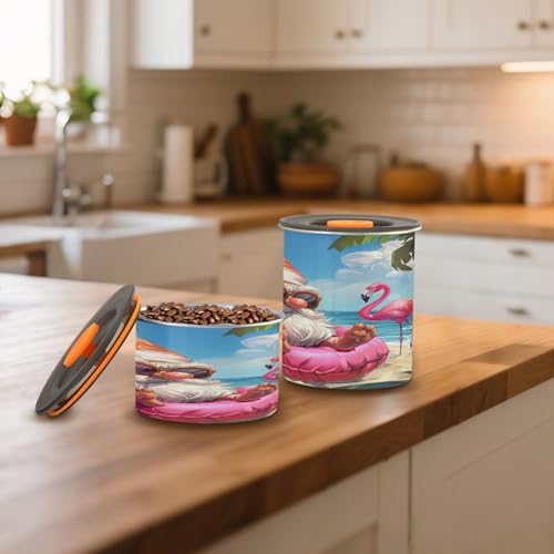Contenedor hermético para almacenamiento de café Qilmy 30oz miniatura 7