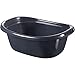 Produktbild CURVER Wanne 12L oval in anthrazit, Plastik, 49 x 35 x 15 cm