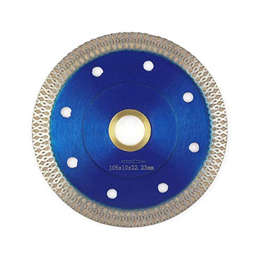 Porcelain-Blade, Tile-Blade Super Thin Ceramic Diamond Saw Blades for Grinder Tile Cutter with Adapter 7/8