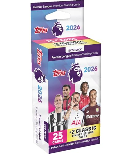Topps Premier League 2025/26 Eco Pack Trading Cards