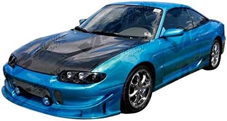 VIS Racing (93MZMX62DVS-010C) Invader Style Carbon Fiber Hood - Compatible for Mazda MX 6 1993-1997 (1993 1994 1995 1996 1997 | 93 94 95 96 97)