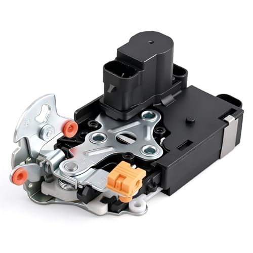 Image of Door Lock Latch Actuator Compatible with 2000-2007 Cadillac Escalade & Chevy Chevrolet Silverado Avalanche Suburban Tahoe & GMC Sierra Yukon, Front Left Driver Side, OE#931-318, 15110643, 15053681