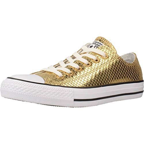 Converse blancas y doradas ✔️ Megatex.es