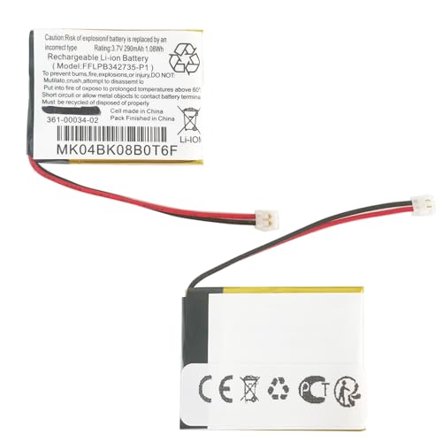 Aousavo 361-00034-02 - Batteria di ricambio compatibile con Gar-min Fenix 3 HR GPS Sports Watch 361-00034-02