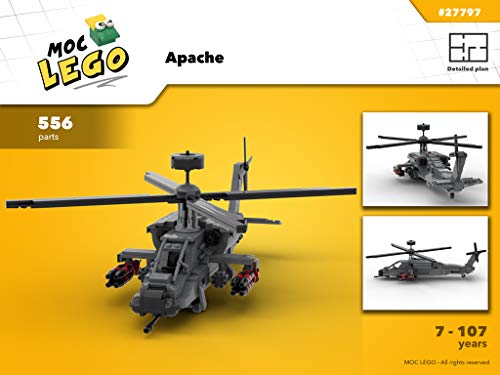 lego apache helicopter