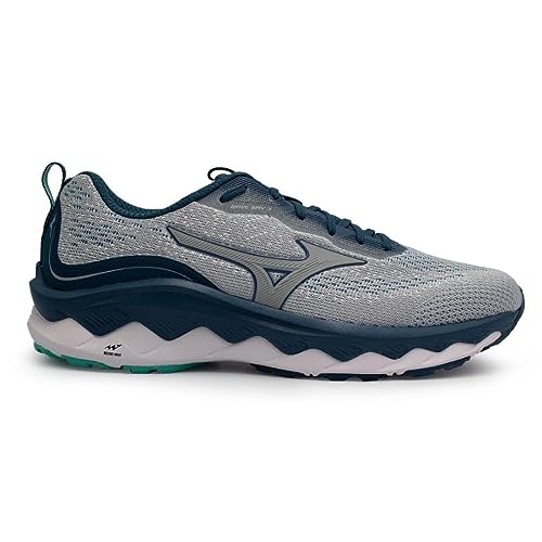 Mizuno Wave WAY 3, Tênis Masculino, CINZA/MARINHO, 40.0