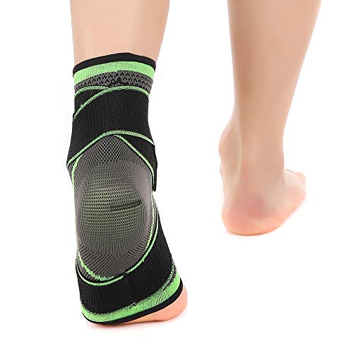 Cinta esportiva, Andoer Suporte de tornozelo masculino feminino cinta de tornozelo de compressão aju