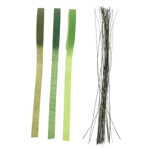 Angoily 1Set Flower Arrangement Tool Floral Stem Wire Floral Tape and Craft Supplies for Bouquets and Centerpieces for Floral Projects