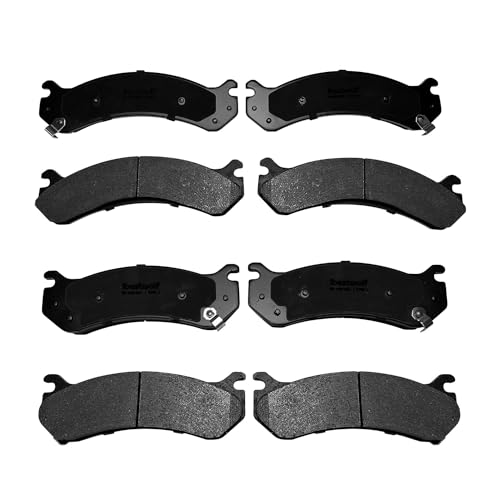 IBESTWOLF Front and Rear Ceramic Brake Pads for Select