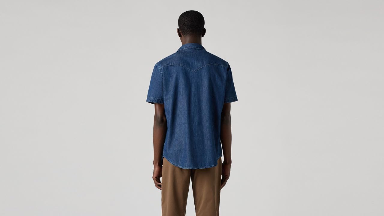 Levi's Herren Ss Classic Western Hemd mit Button-Down-Kragen (1er Pack)