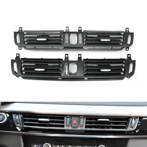 Salida de aire para coche X5 X6 F15 F16 F85 F86, rejilla de ventilación central 64229253115 3