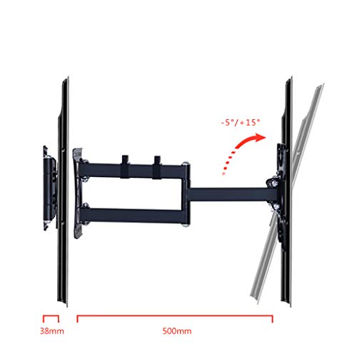 Stand de télévision TV Rack Telescopic Rotatif TV Stand Mur Mont – Image 3