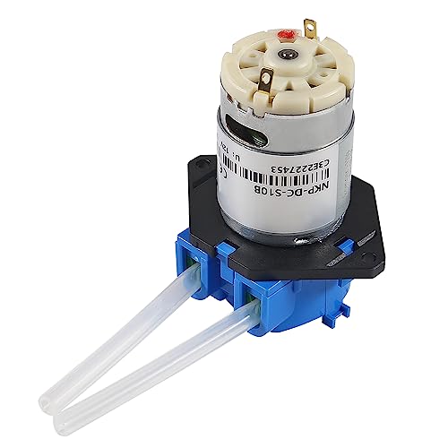 Image of 2Pcs DC 12V Peristaltic Pump DIY Small Liquid Dosing Pump for Aquarium Lab Analytical - Blue
