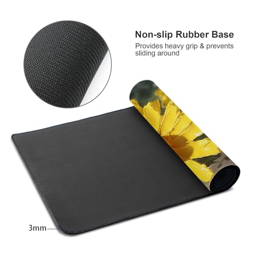 Tapis de souris de jeu grand format tapis d'écriture bureau