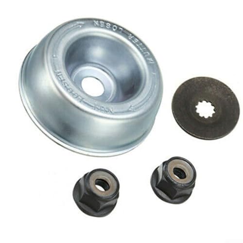 SPORTARC Kit de fijación de repuesto para desbrozadora STIHLFS 87, FR130T FR450, FR480 (1 placa de conductor, 1 arandela de empuje, 2 tuercas de cuello), 9XST19BUK93OADUL57M0G19R2