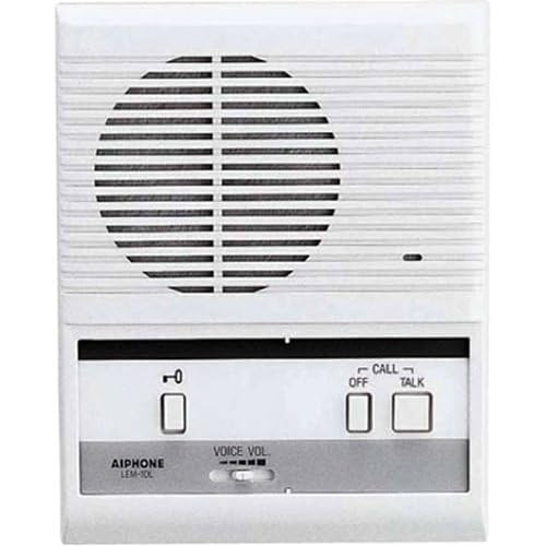 LEM-1DLC LEF Series 1-Call Audio Master Station with Door Release for Dual Master Intercom System