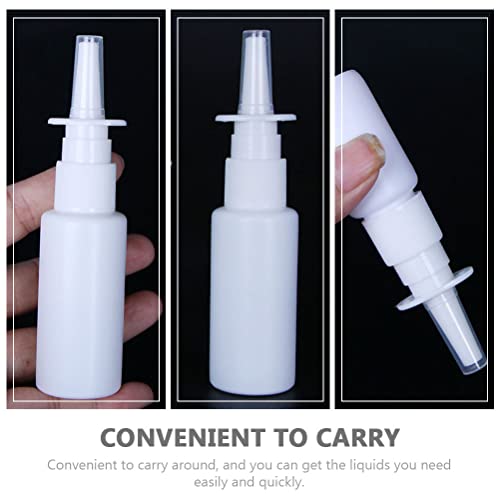 Beaupretty 15 pcs Cosméticos Spray Frasco Compact Reutilizável Garrafa Líquida Pulverizador Nasal