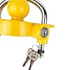 Hyfive Universal Tow Ball Trailer Hitch Lock Security Kit for Caravan - Anti-Theft Coupling Lock With 2 Keys #4