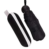 Mini Travel Sun & rain Umbrella, Lightweight Windproof Portable Umbrella, Compact Parasol with 99%...