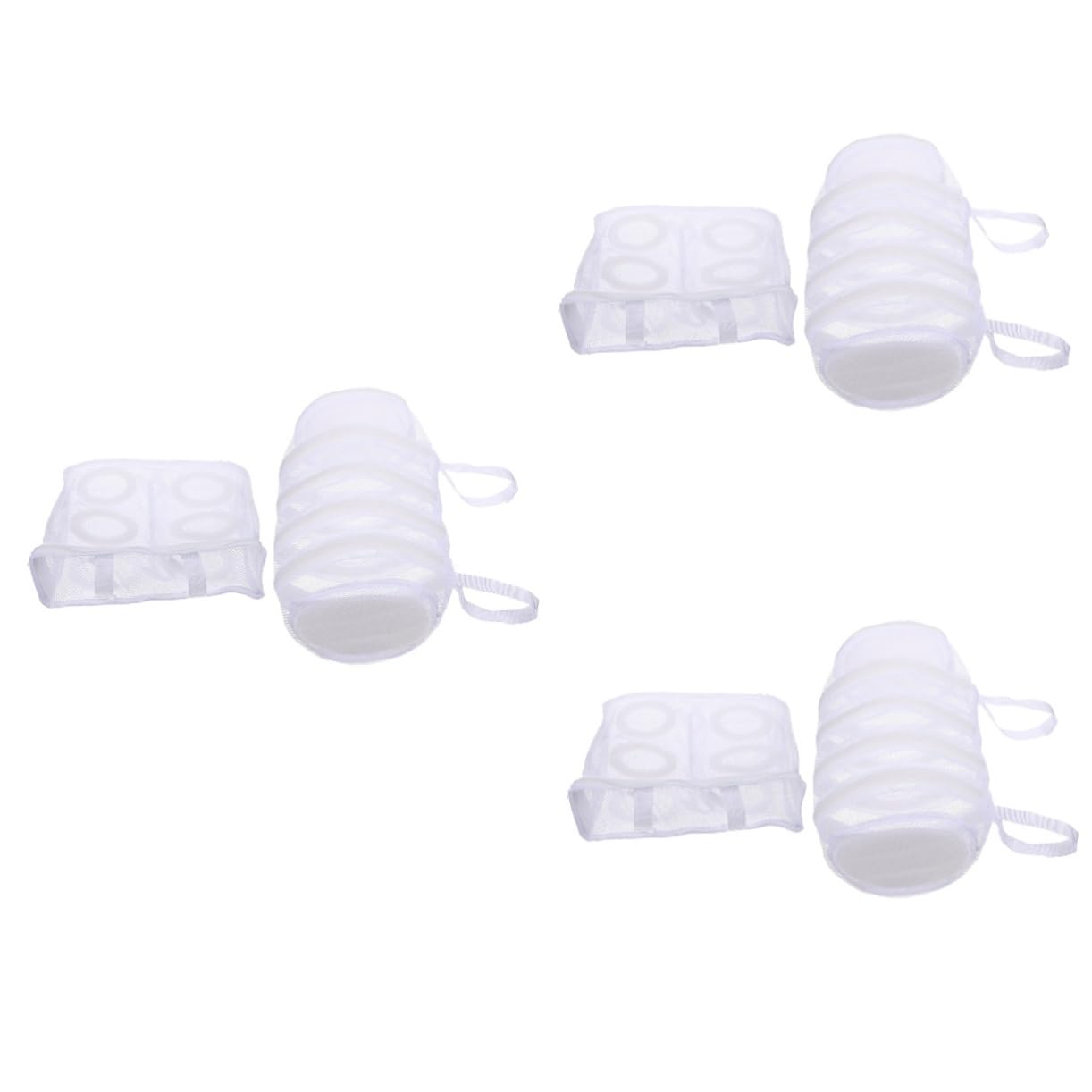 MAGICLULU 3 Sätze Schuhwaschbeutel Für Waschmaschine Robuste Und Atmungsaktive Wäschesäcke Für Sneakers Und Freizeit Schuhe Zur Schuhtrennung Und Pflege Wiederverwendbar Und 2 Stück * 3