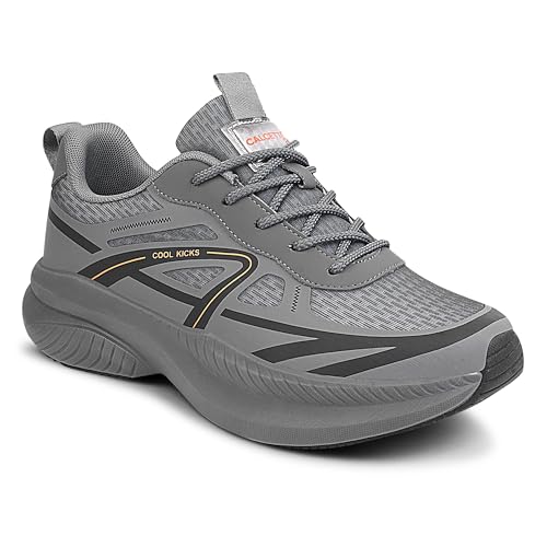 Image of Calcetto Men's CLT-1026 Lifestyle Shoes | Extra Comfort & Lightweight with Chunky Sole | Stylish Lace-Up Footwear