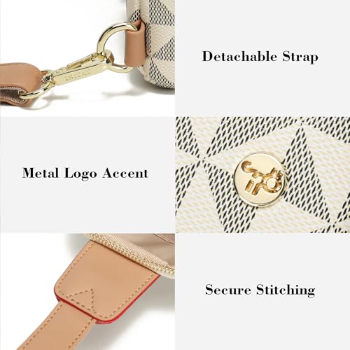 INICAT Anti Theft Crossbody Bag for Women, Small Sling Purse,Checkered by INICAT - Used condition - Image 8