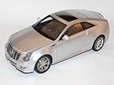 Aus Metall mit Plastikteilen Kyosho Cadilac Cts Coupe 2010 Silber Master Piece 1/18 Modell Auto mit individiuellem Wunschkennzeichen