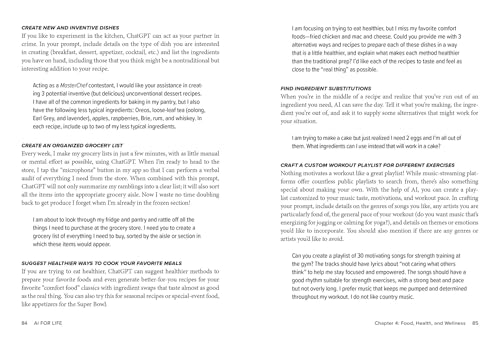 AI for Life: 100+ Ways to Use Artificial Intelligence to Make Your Life Easier, More Productive...and More Fun! - Image 4