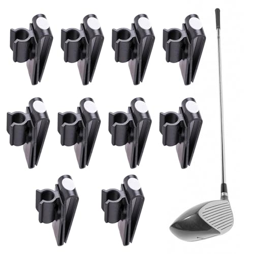 Soporte para palos de golf portátil organizador de herramientas para aficionados