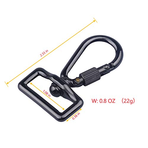 Xwell Schnellinstallations-Metallschraube und SLR-Kamera-Schultergurt-Haken-Set für Kamera-Nacken-Schultergurt… – Bild 4